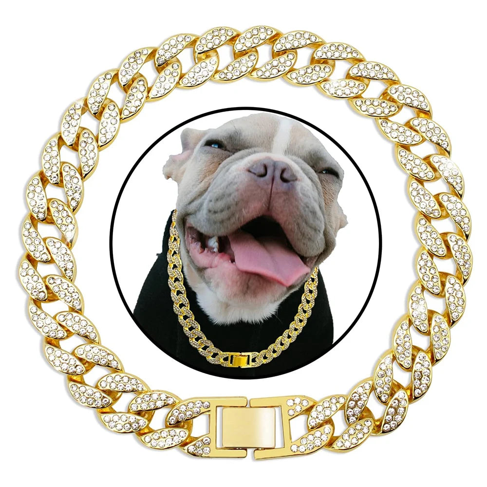 The Luxe Pup Chain – Gold